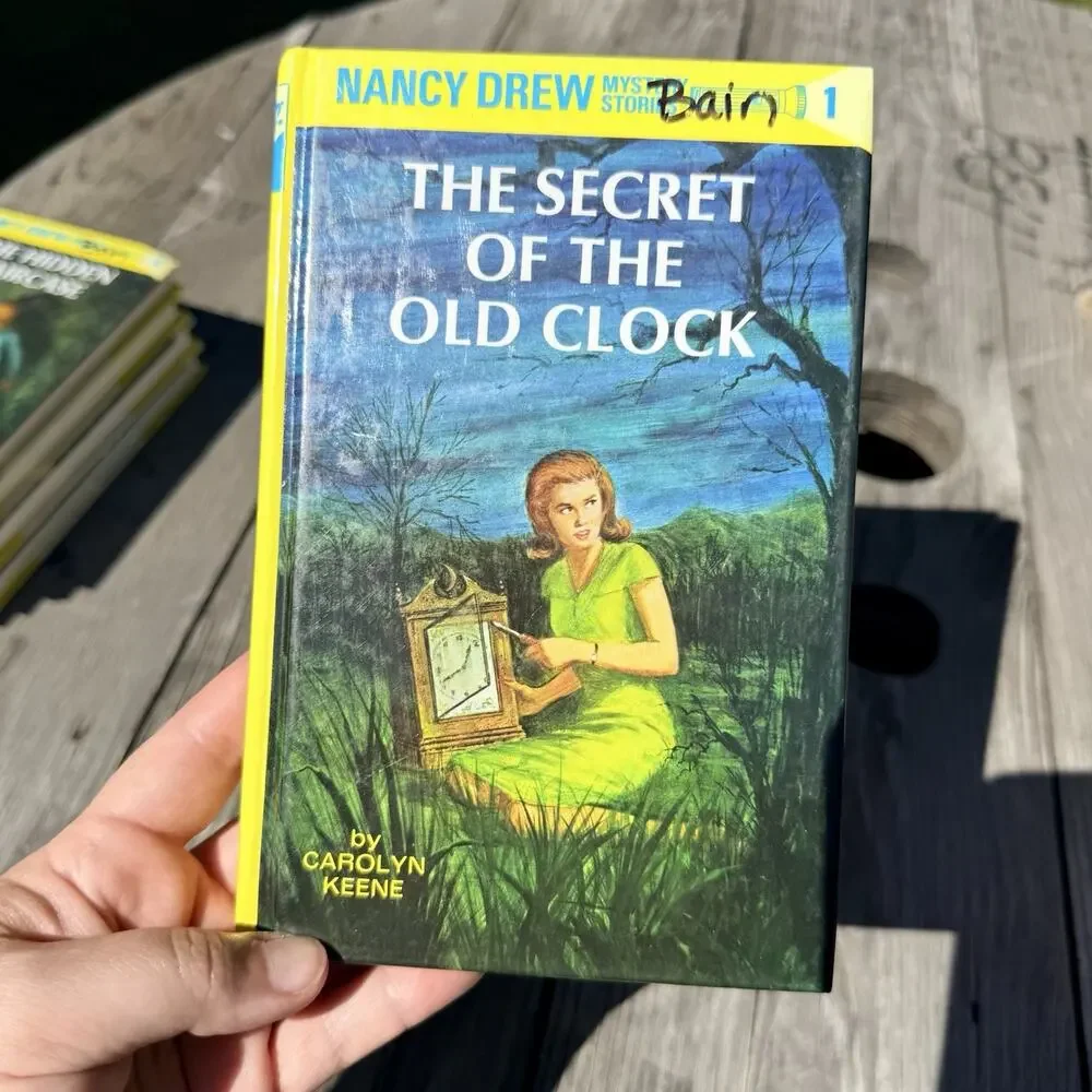 Lot of Five Nancy Drew Mystery Books Carolyn Keene Girls Mysteries 1987